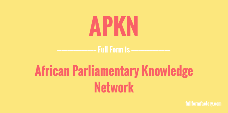 apkn-full-form