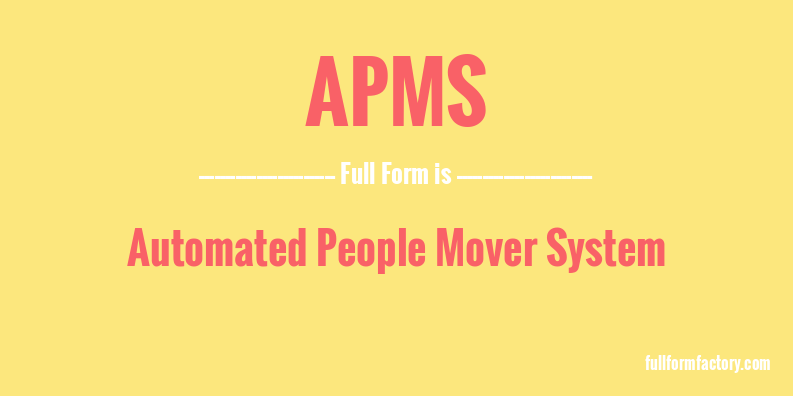 apms-full-form