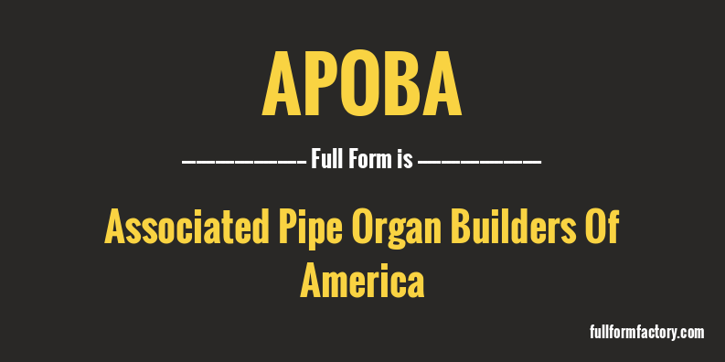 apoba-full-form