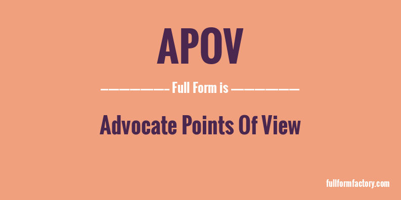 apov-full-form