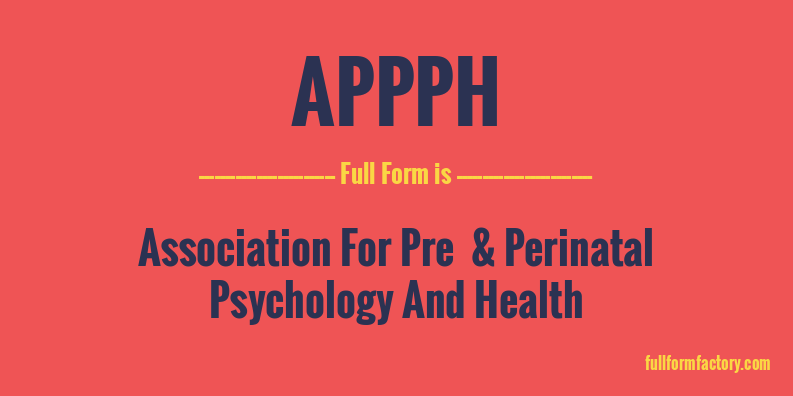 appph-full-form