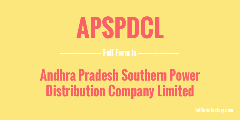 apspdcl-full-form
