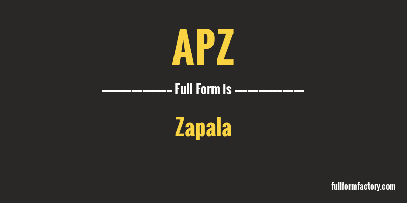 apz-full-form