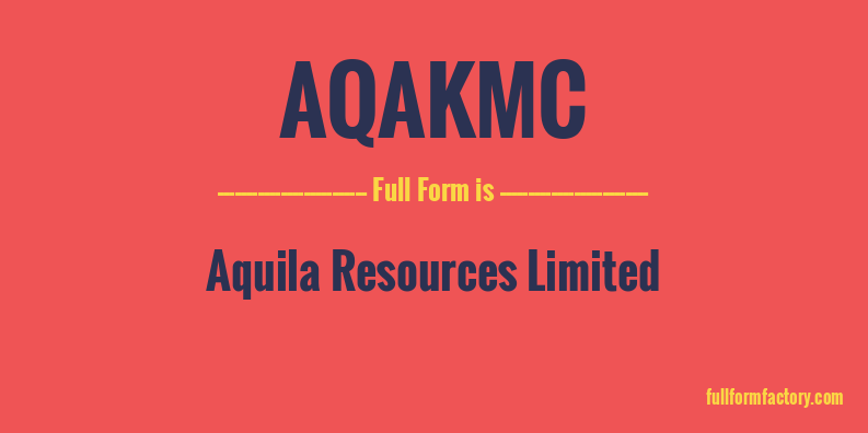 aqakmc-full-form