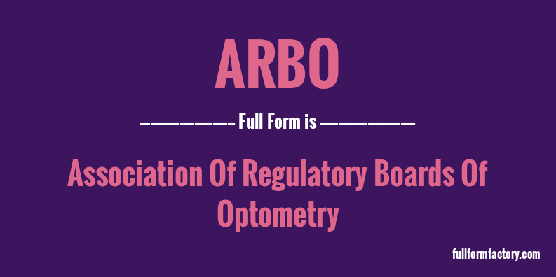 arbo-full-form