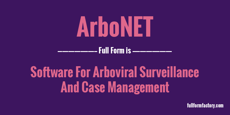 arbonet-full-form