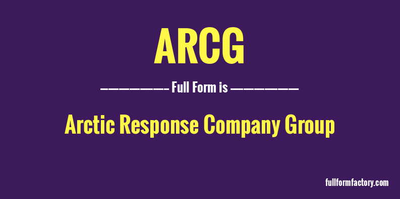 arcg-full-form