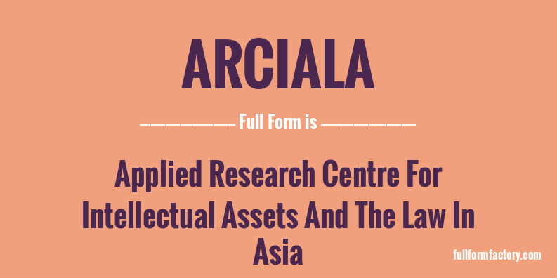 arciala-full-form