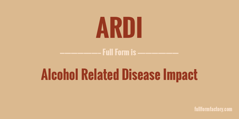 ardi-full-form