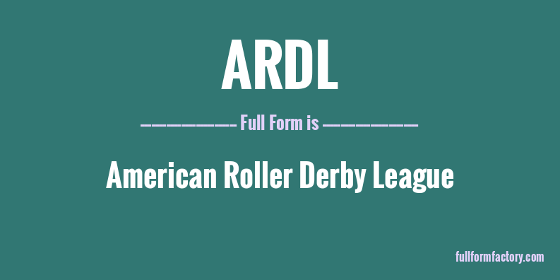 ardl-full-form