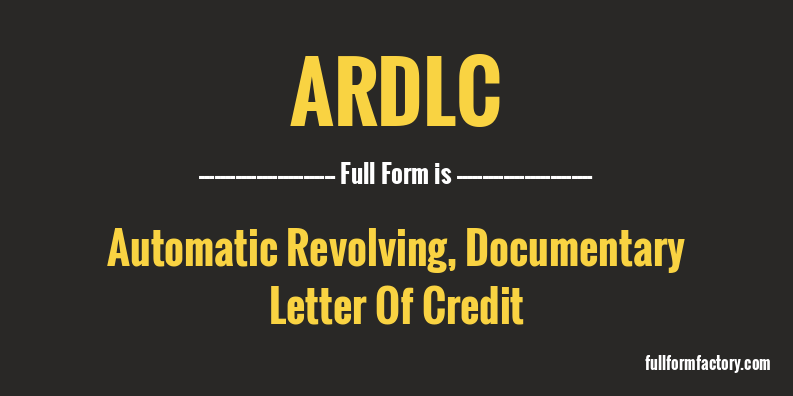 ardlc-full-form