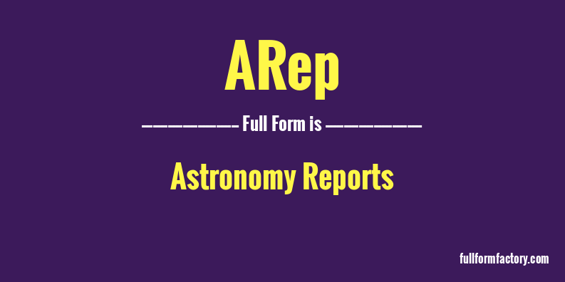 arep-full-form