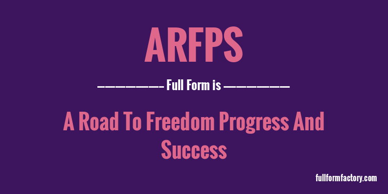 arfps-full-form