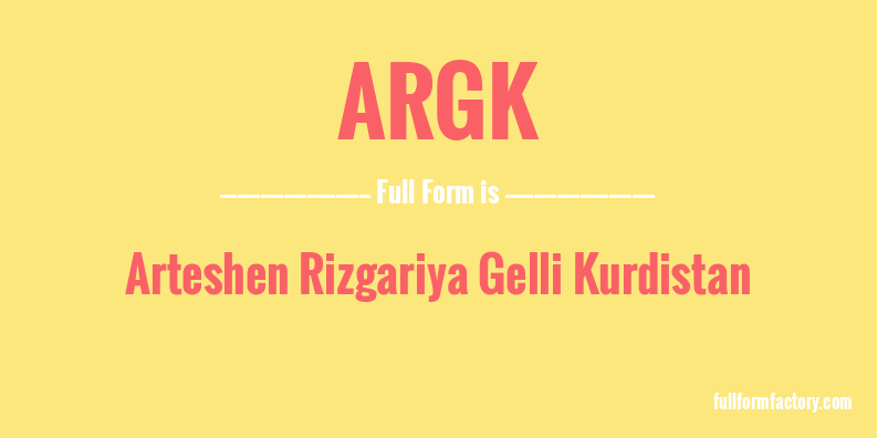 argk-full-form