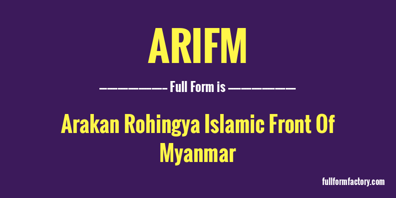 arifm-full-form