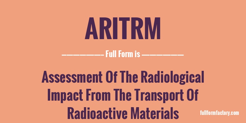 aritrm-full-form