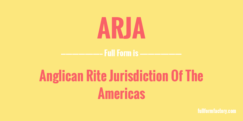 arja-full-form