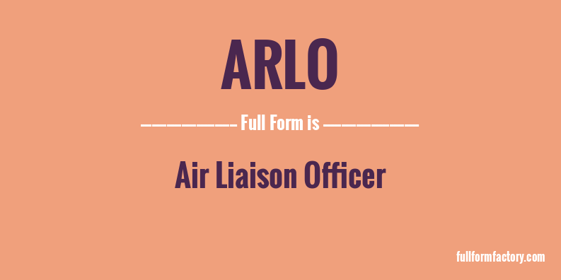 arlo-full-form