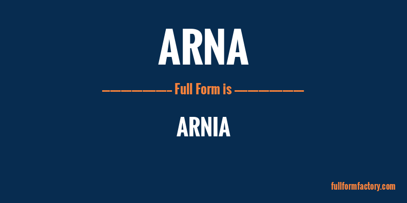 arna-full-form
