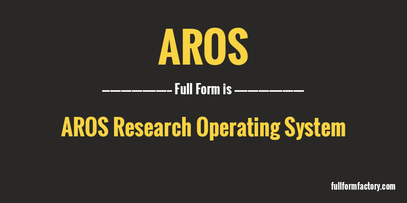 aros-full-form