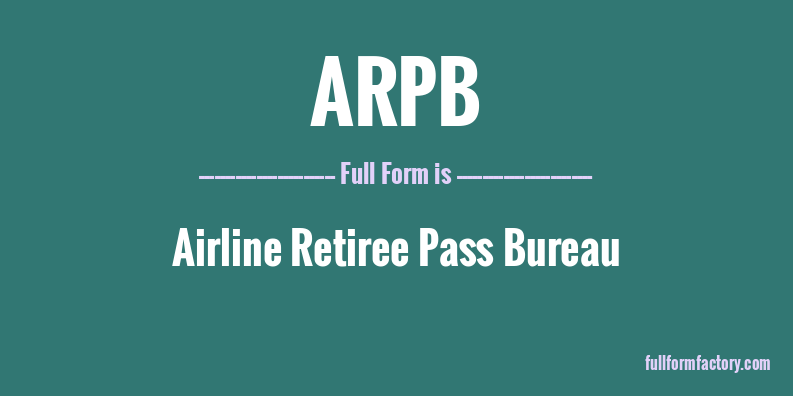 arpb-full-form