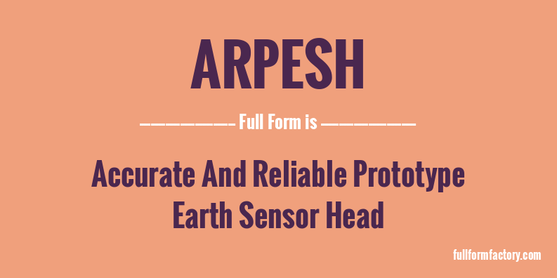 arpesh-full-form
