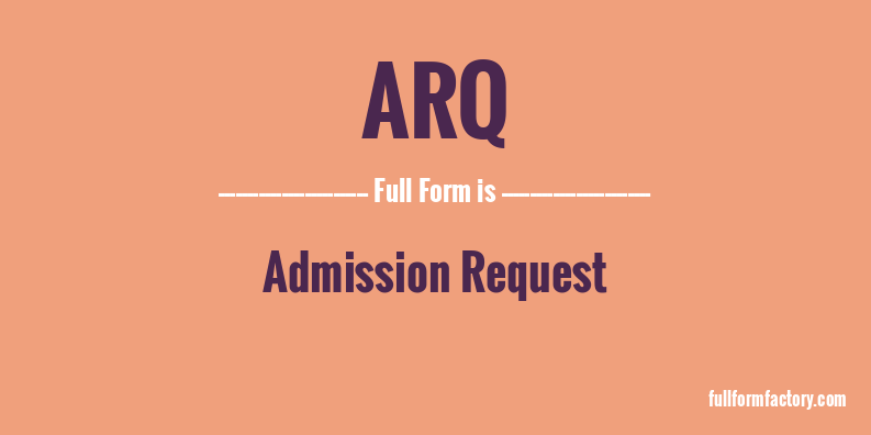 arq-full-form