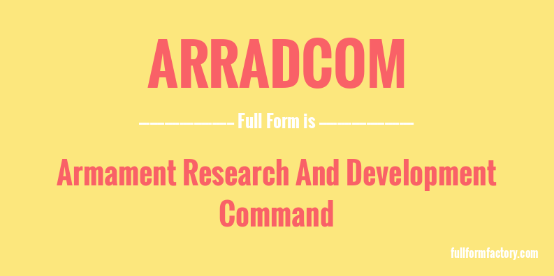arradcom-full-form