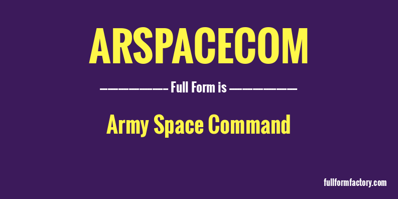 arspacecom-full-form