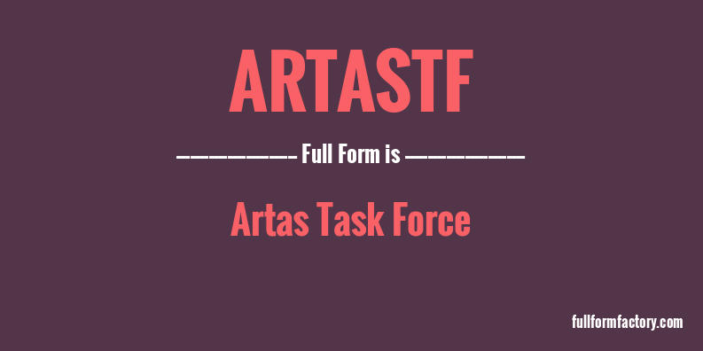 artastf-full-form