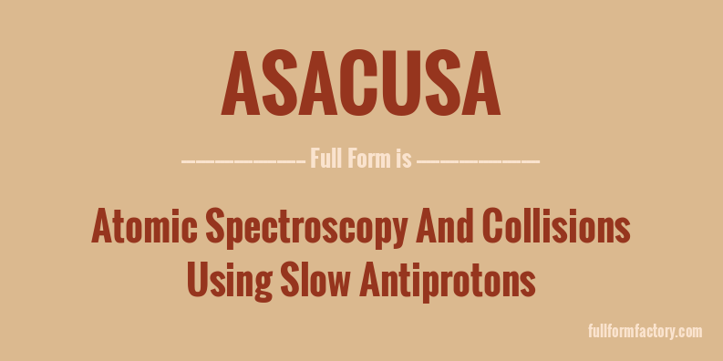 asacusa-full-form