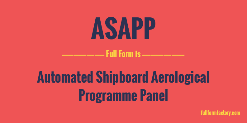 asapp-full-form