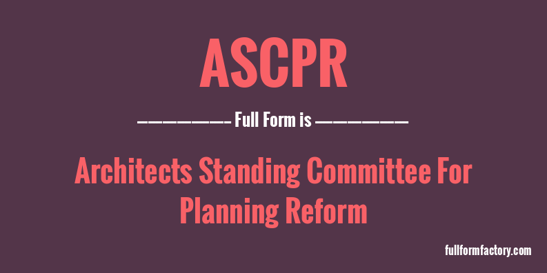 ascpr-full-form