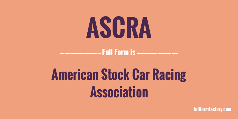 ascra-full-form