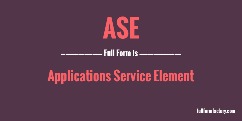 ase-full-form