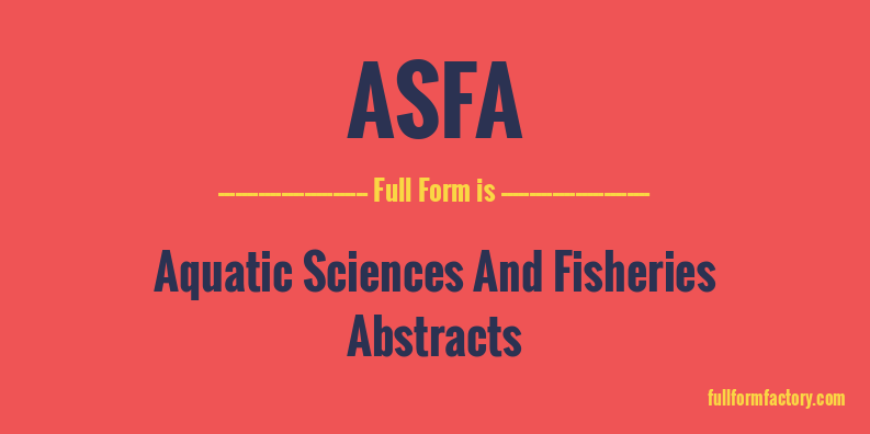 asfa-full-form