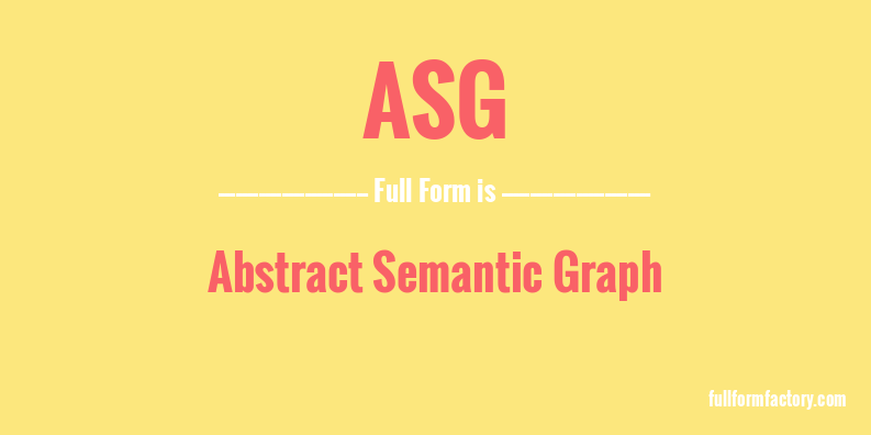 asg-full-form
