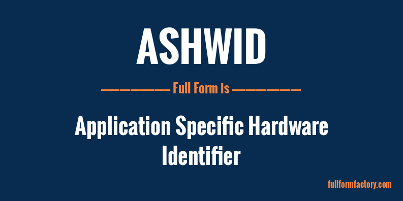 ashwid-full-form