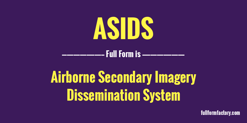 asids-full-form