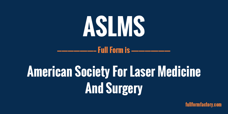 aslms-full-form