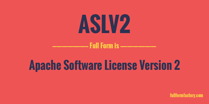 aslv2-full-form