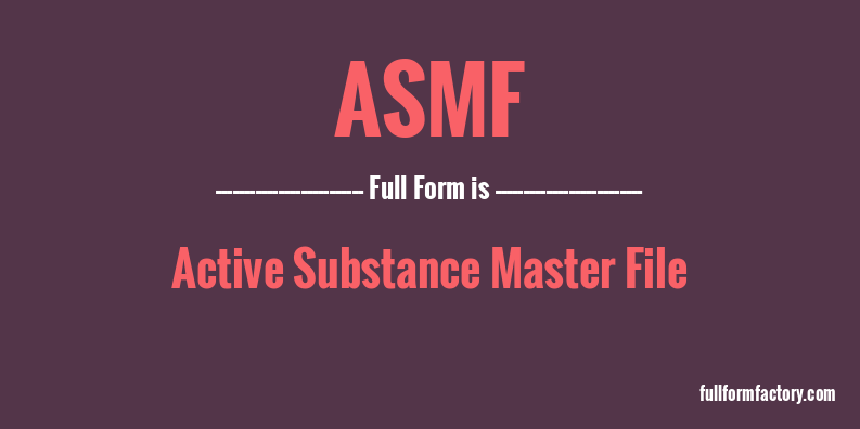asmf-full-form