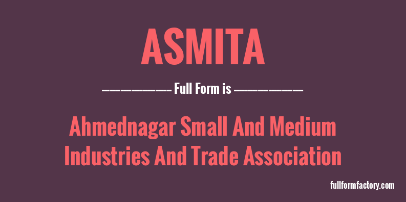 asmita-full-form