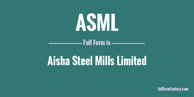 asml-full-form