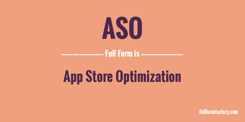 aso-full-form