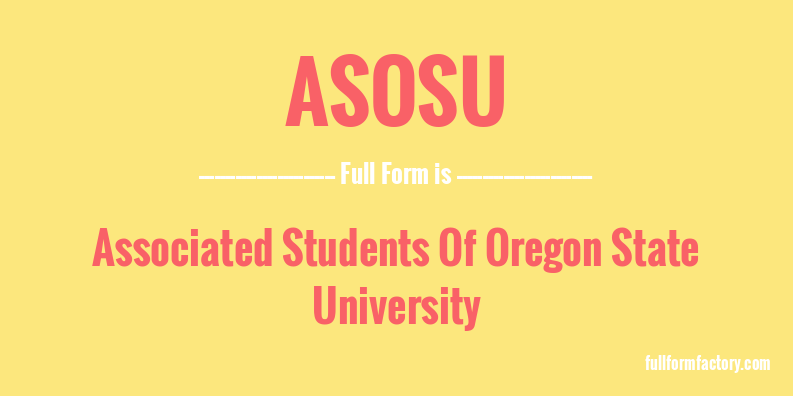 asosu-full-form