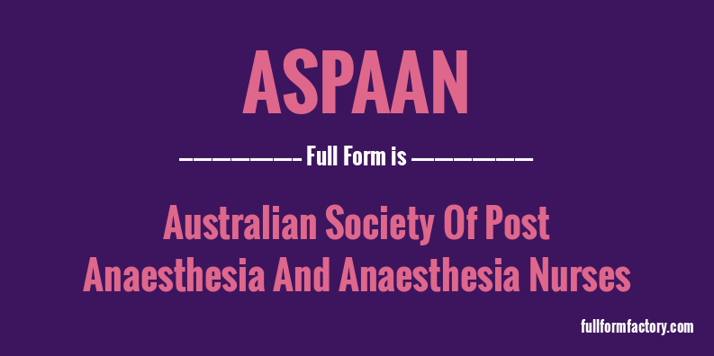 aspaan-full-form