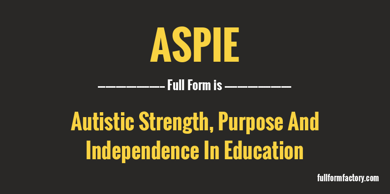 aspie-full-form