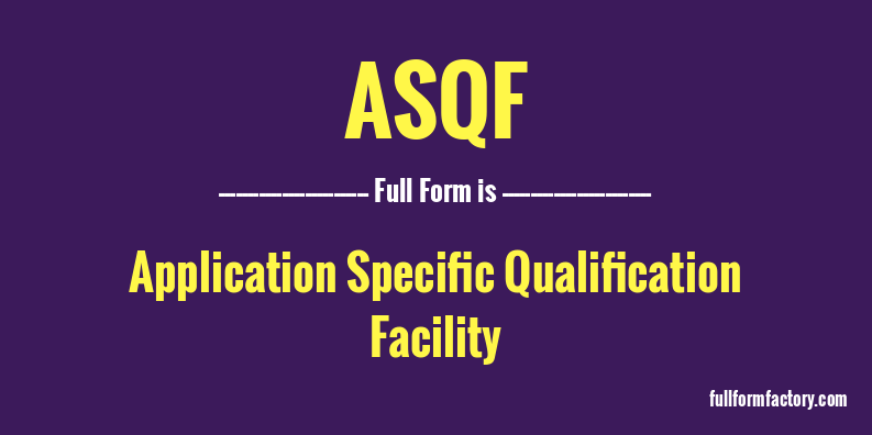 asqf-full-form
