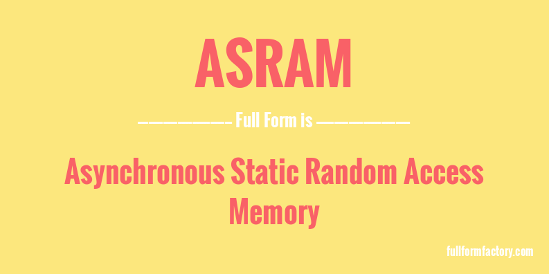 asram-full-form